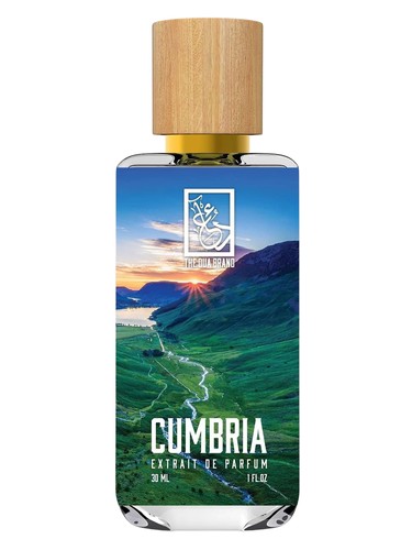 The Dua Brand Cumbria fragrance bottle
