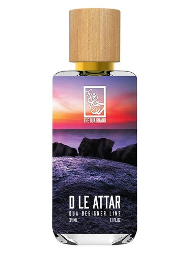 The Dua Brand D Le Attar fragrance bottle