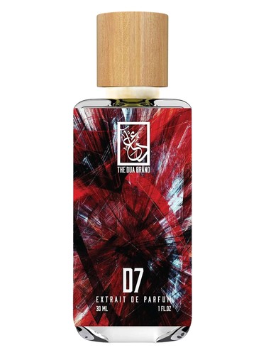 The Dua Brand D7 fragrance bottle