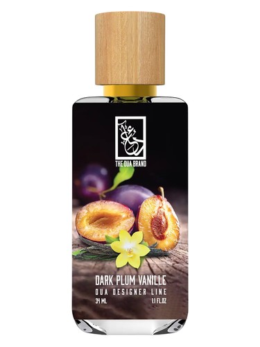 The Dua Brand Dark Plum Vanille fragrance bottle