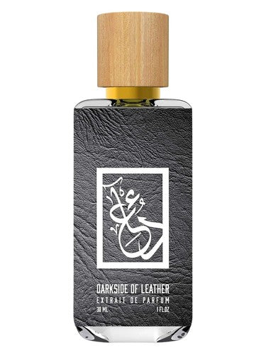 The Dua Brand Darkside of Leather fragrance bottle