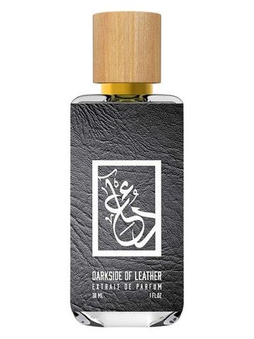 The Dua Brand Darkside of Leather fragrance bottle