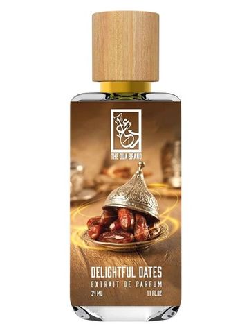 The Dua Brand Delightful Dates fragrance bottle