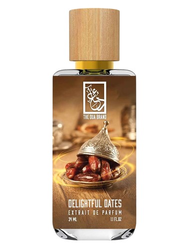 The Dua Brand Delightful Dates fragrance bottle