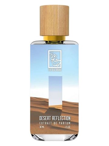 The Dua Brand Desert Reflection fragrance bottle