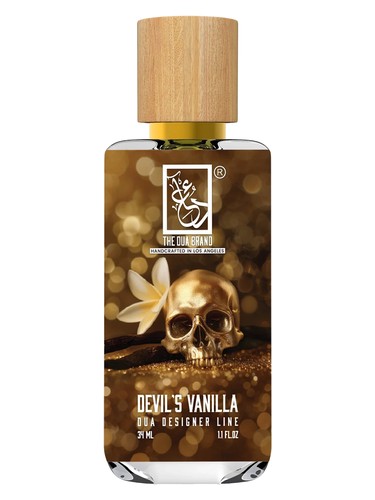 The Dua Brand Devil's Vanilla fragrance bottle