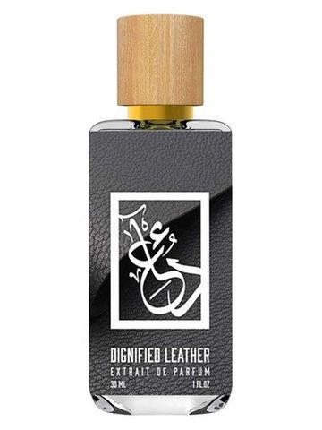 The Dua Brand Dignified Leather fragrance bottle