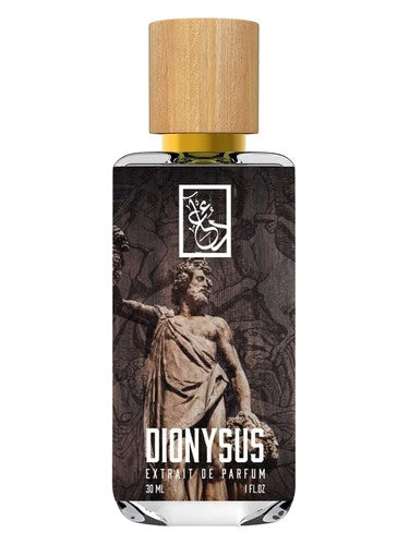 The Dua Brand Dionysus fragrance bottle