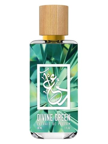 The Dua Brand Divine Green fragrance bottle