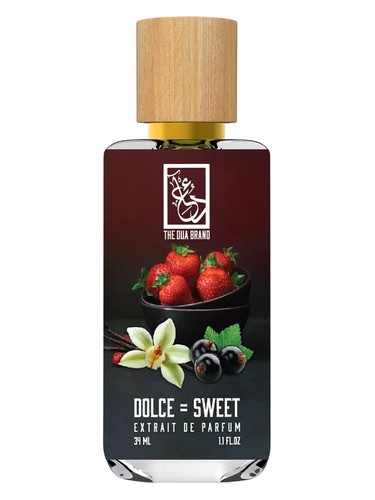 The Dua Brand Dolce = Sweet fragrance bottle