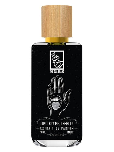 The Dua Brand Don’t Buy Me; I Smell!! fragrance bottle