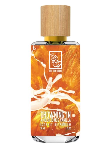 The Dua Brand Drowning in Amberlicious Vanilla fragrance bottle