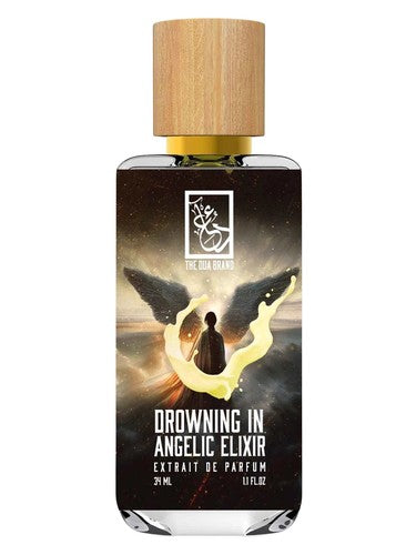 The Dua Brand Drowning In Angelic Elixir fragrance bottle