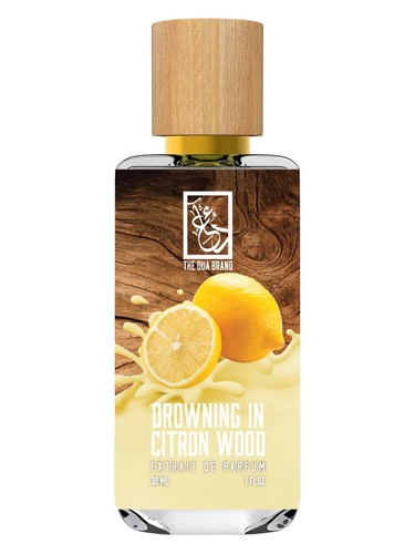 The Dua Brand Drowning In Citron Wood fragrance bottle