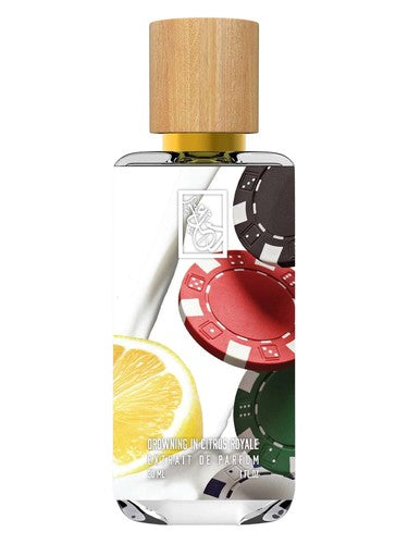 The Dua Brand Drowning in Citrus Royale fragrance bottle