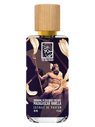 The Dua Brand Drowning In Poseidon’s Precious Madagascar Vanilla fragrance bottle