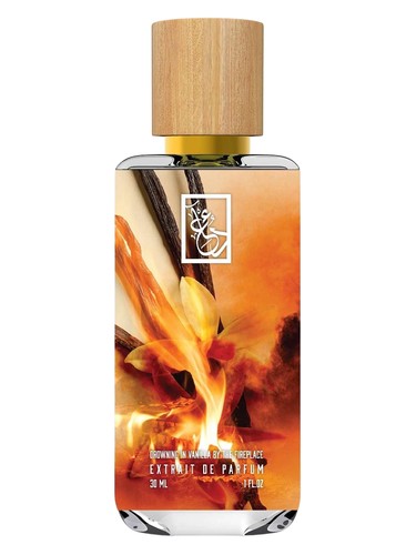 The Dua Brand Drowning In Vanilla By The Fireplace fragrance bottle