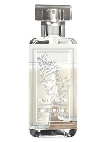 The Dua Brand Drowning in Vanilla fragrance bottle