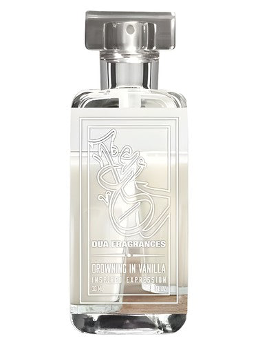 The Dua Brand Drowning in Vanilla fragrance bottle