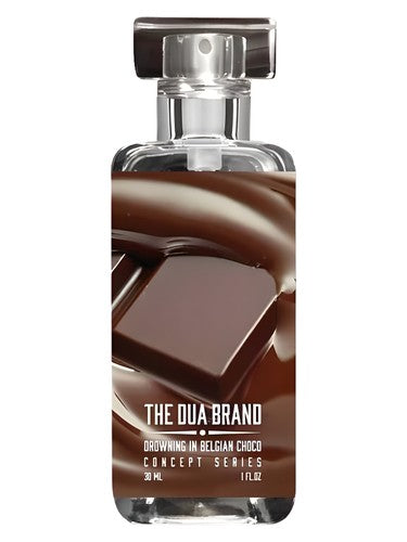 The Dua Brand Drownning in Belgian Choco fragrance bottle