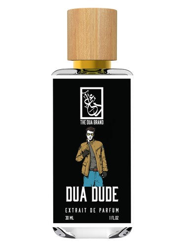 The Dua Brand Dua Dude fragrance bottle
