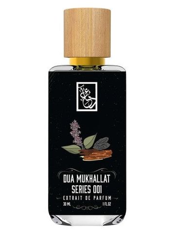 The Dua Brand Dua Mukhallat Series 001 fragrance bottle