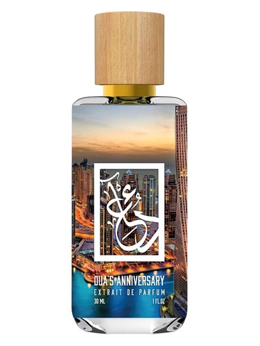 The Dua Brand Dua’s Anniversary fragrance bottle