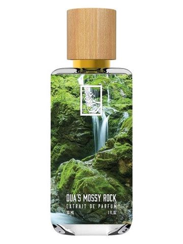 The Dua Brand Dua’s Mossy Rock fragrance bottle