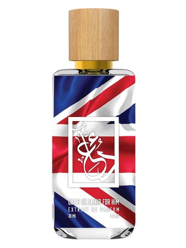 The Dua Brand Dua’s UK Elixir For Him fragrance bottle