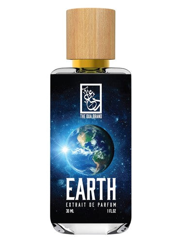 The Dua Brand Earth fragrance bottle
