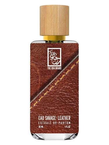 The Dua Brand Eau Savage: Leather fragrance bottle