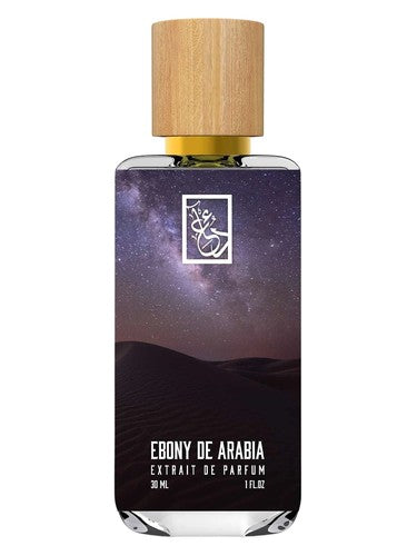 The Dua Brand Ebony de Arabia fragrance bottle