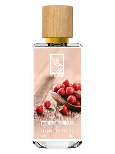 The Dua Brand Eccentric Gourmand fragrance bottle