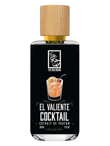 The Dua Brand El Valiente Cocktail fragrance bottle