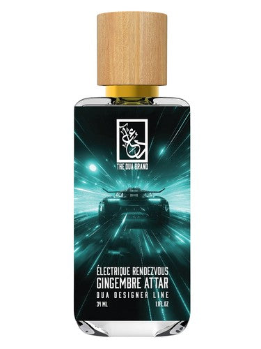 The Dua Brand Électrique Rendezvous Gingembre Attar fragrance bottle