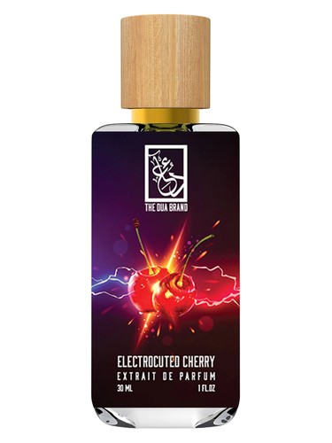 The Dua Brand Electrocuted Cherry fragrance bottle