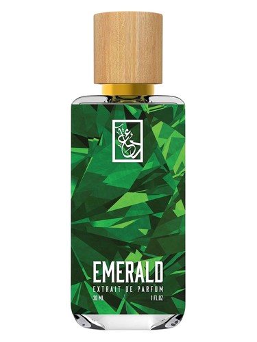 The Dua Brand Emerald fragrance bottle