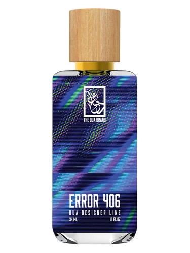 The Dua Brand Error 406 fragrance bottle