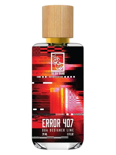 The Dua Brand Error 407 fragrance bottle