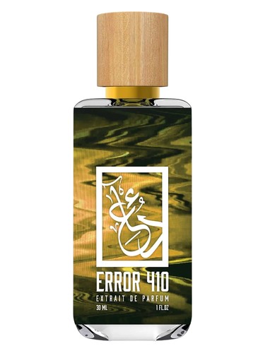 The Dua Brand Error 410 fragrance bottle
