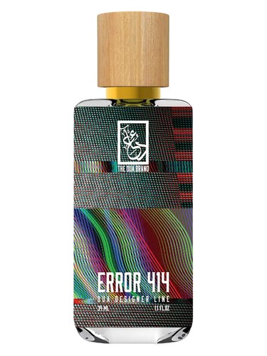 The Dua Brand Error 414 fragrance bottle