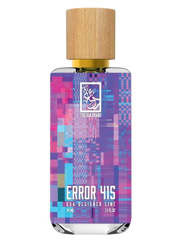 The Dua Brand Error 415 fragrance bottle