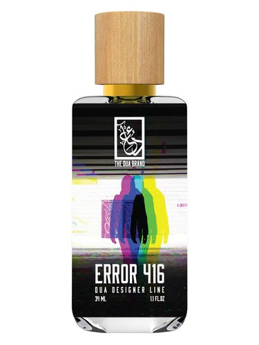 The Dua Brand Error 416 fragrance bottle