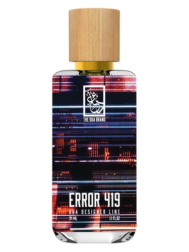 The Dua Brand Error 419 fragrance bottle