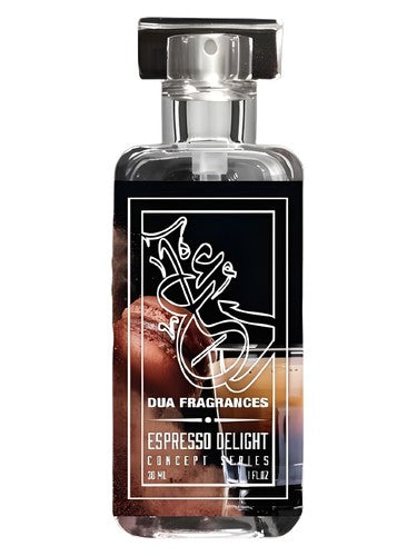 The Dua Brand Espresso Delight fragrance bottle