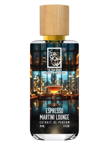 The Dua Brand Espresso Martini Lounge fragrance bottle