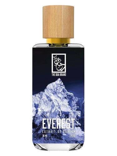 The Dua Brand Everest fragrance bottle