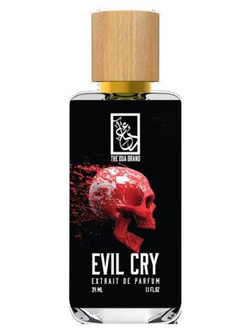 The Dua Brand Evil Cry fragrance bottle