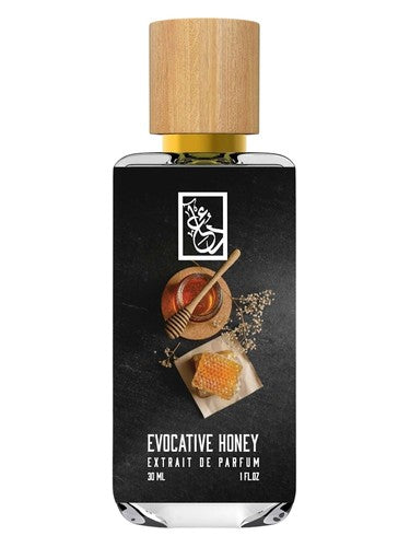 The Dua Brand Evocative Honey fragrance bottle