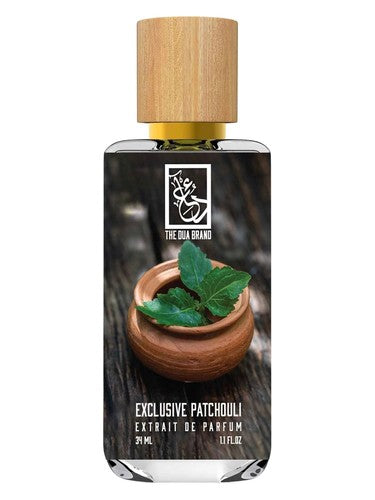 The Dua Brand Exclusive Patchouli fragrance bottle